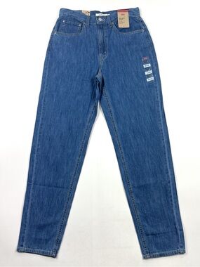 Levis 80s Mom Jeans Womens 30x30 Blue Tapered Leg High Rise Denim A35060001